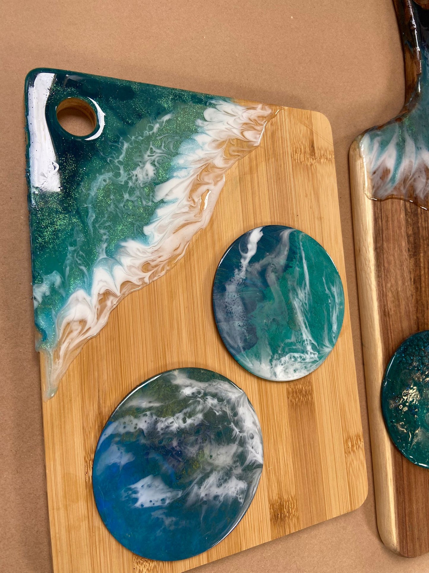 Resin Charcuterie Board & Coasters Workshop - Saturday 28th February 2026