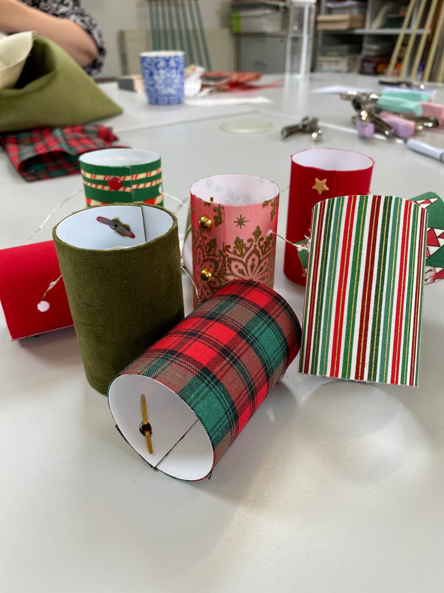 Mini Lampshade Fairy Lights Bunting Workshop - Saturday 29th November 2025