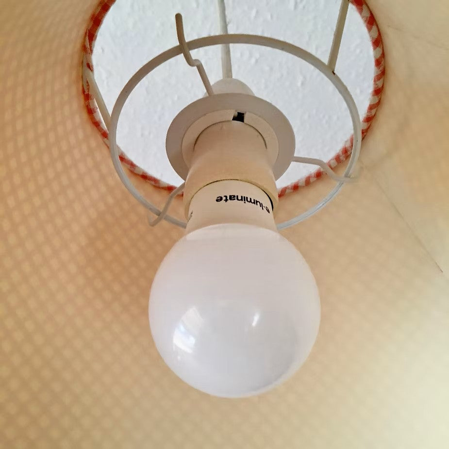 Scalloped Edge Lampshade Making Kit for Ceiling Pendant