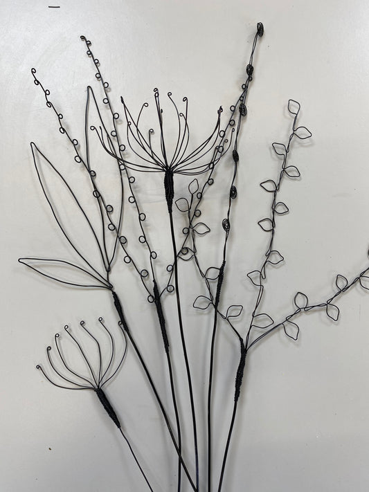 Wire Flower & Leaf Stems Workshop - Saturday 7th February 2026