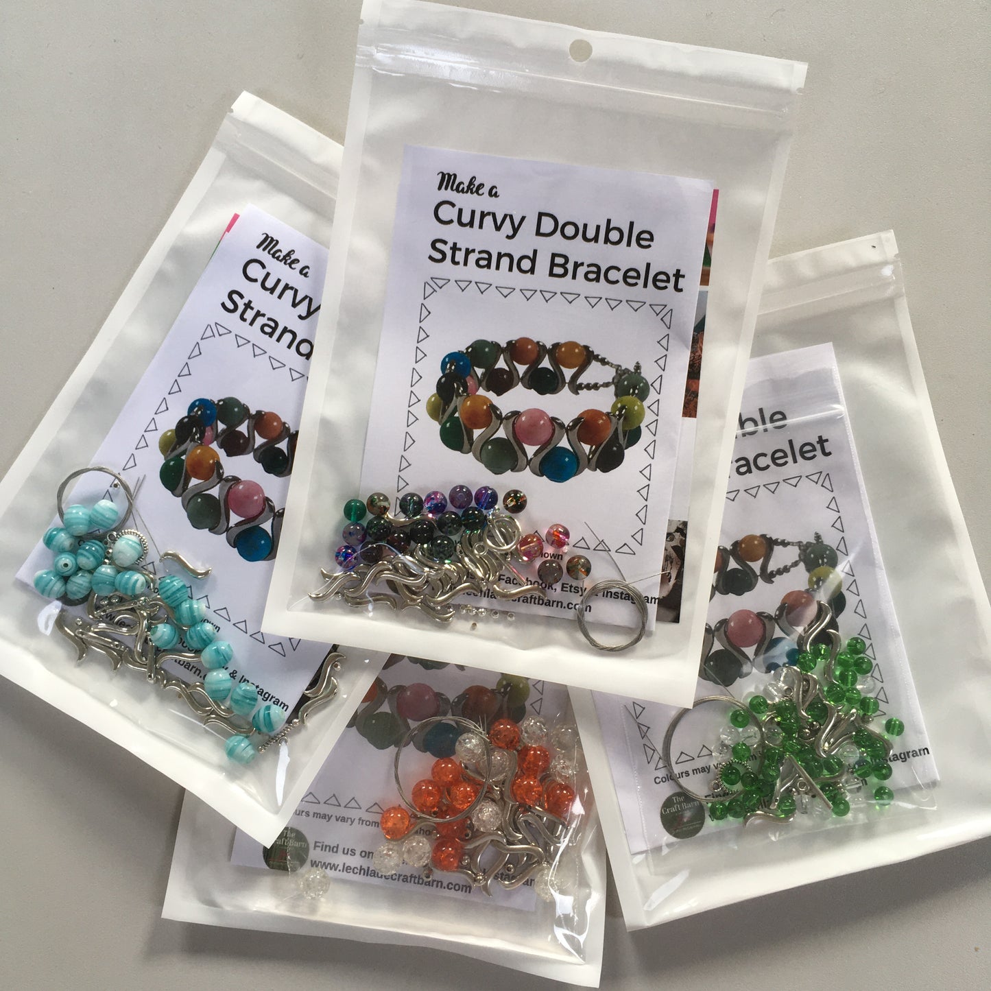 Curvy Double Stranded Bracelet Kit
