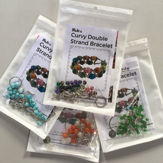 Curvy Double Stranded Bracelet Kit
