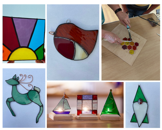 Copper Foil Stained Glass Workshop - Saturday 29th November 2025