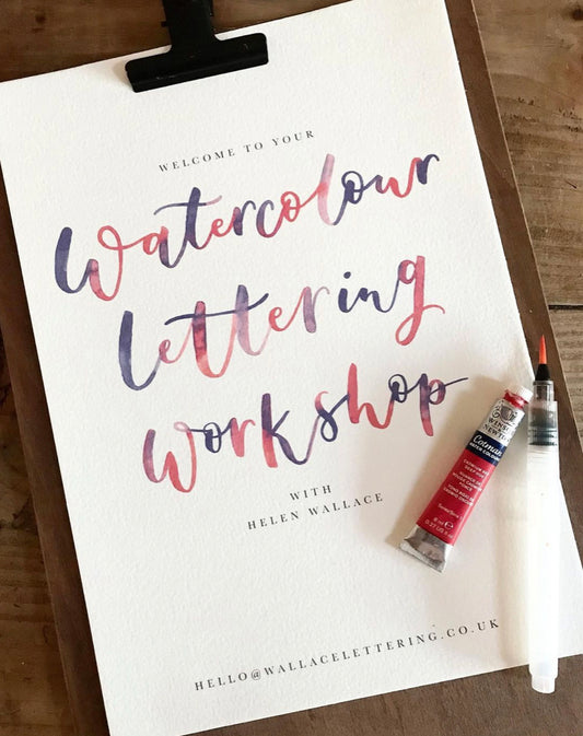 Brush Lettering Workshop - Saturday 7th February 2026