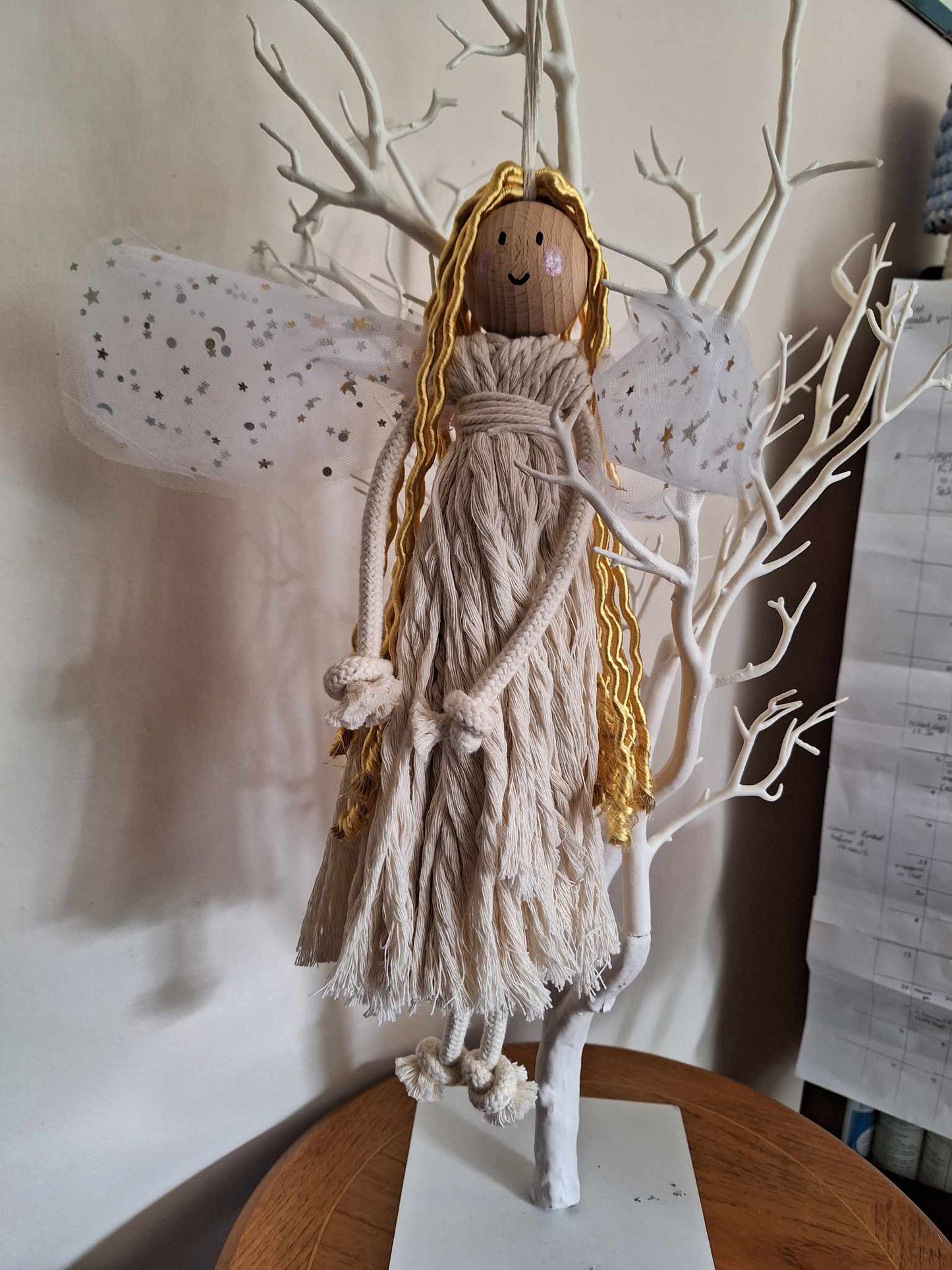 Macrame Christmas Fairies - Tuesday 28th November