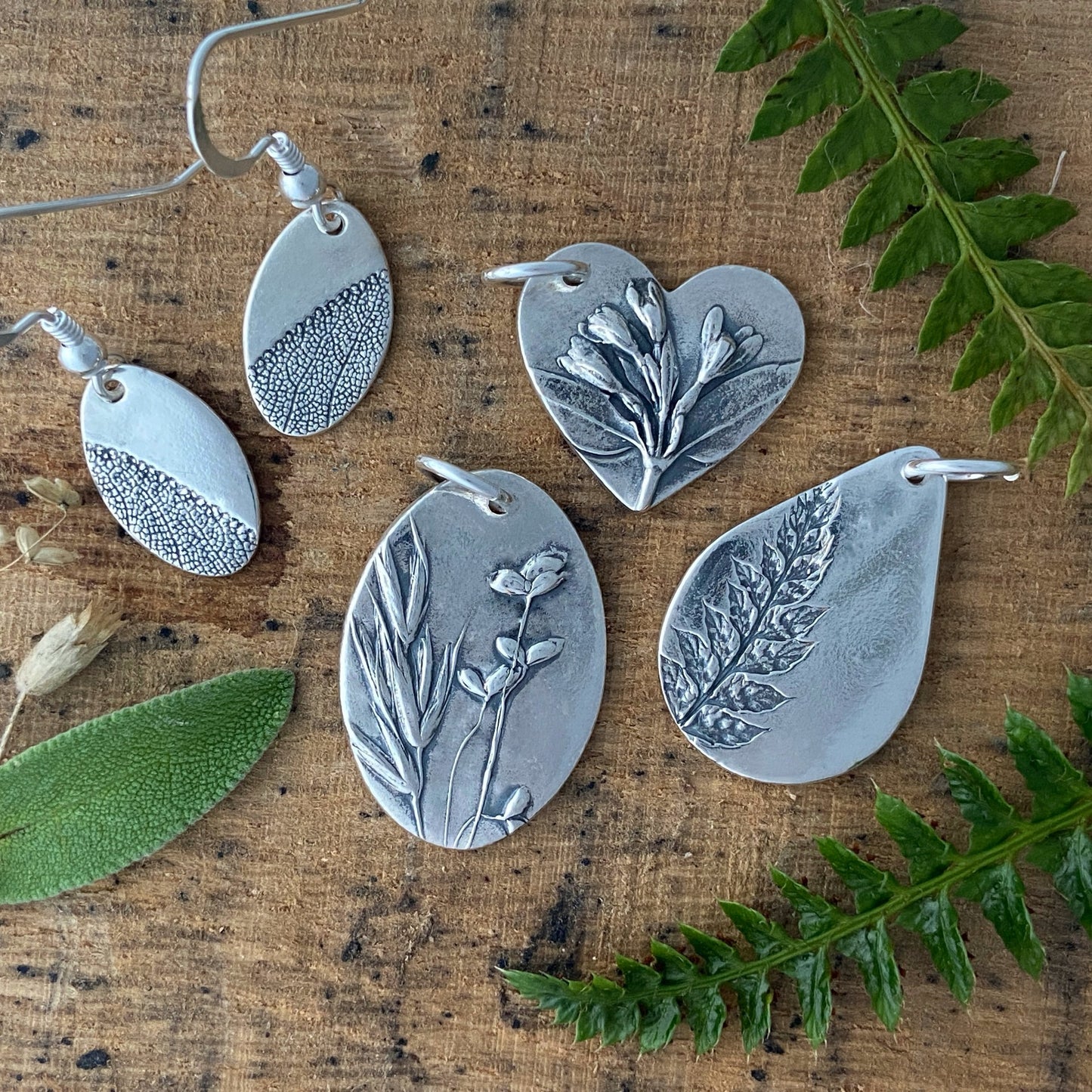 Silver Clay Jewellery Capturing Nature Workshop - Tuesday 21st October 2025
