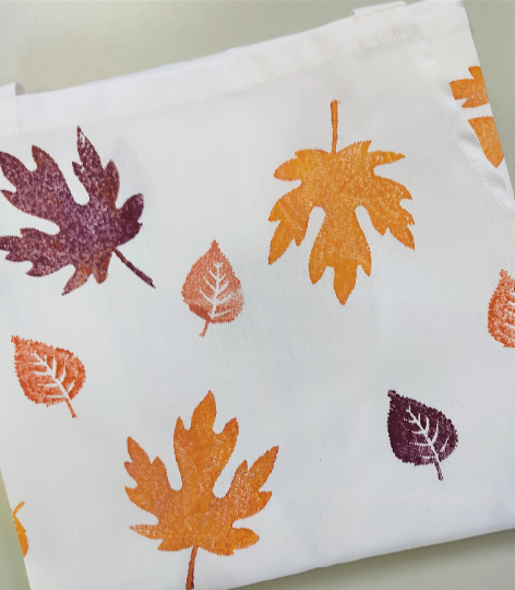 Hand Printed Cooks Apron