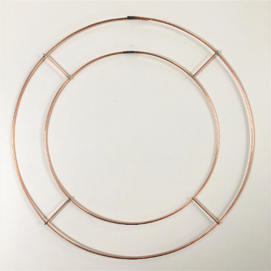 Flat Wire Floristry Wreath Rings Pack of 5 - 10" or 12"