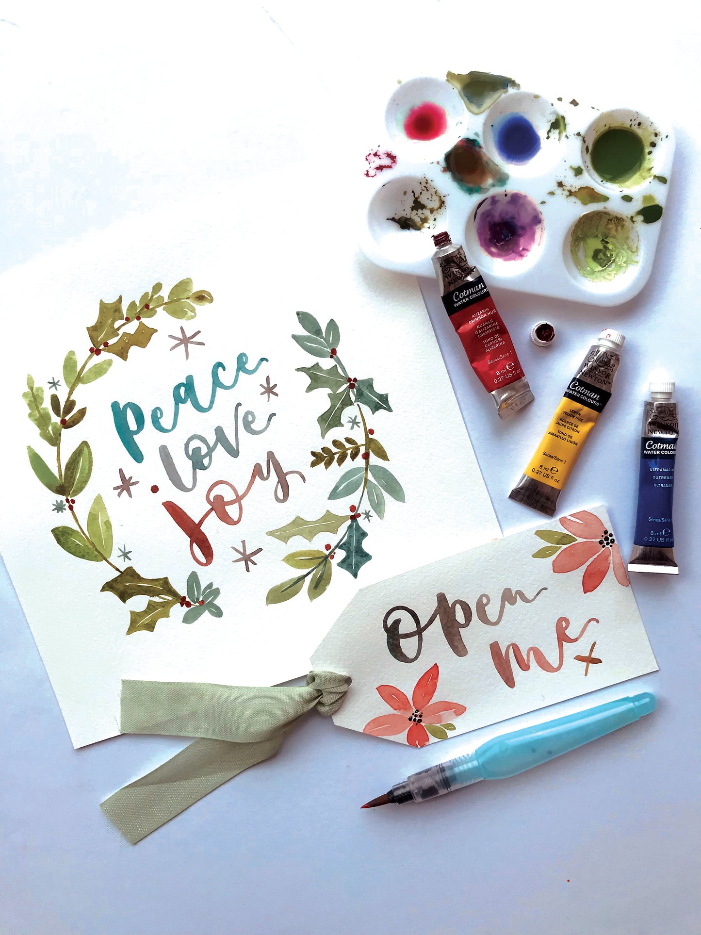 Brush Lettering with a Christmas Twist - Saturday 15th November 2025