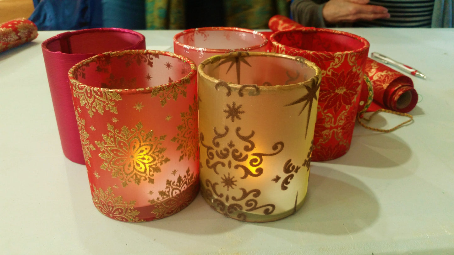 Lantern Making for Christmas EVENING Workshop - Monday 9th December 2024