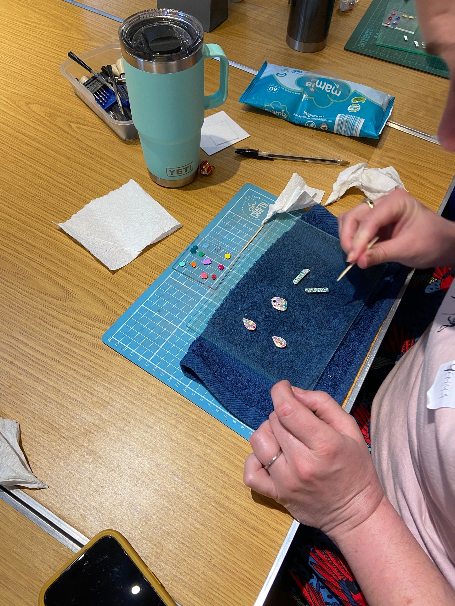 Silver Clay Jewellery with Texture & Colour Workshop - Thursday 5th November 2026