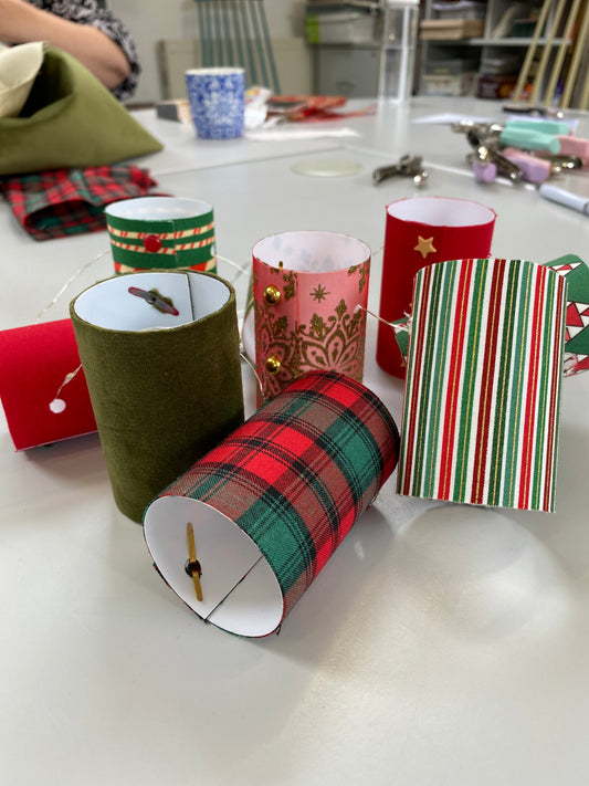 Mini Lampshade Fairy Lights Bunting Workshop - Saturday 29th November 2025