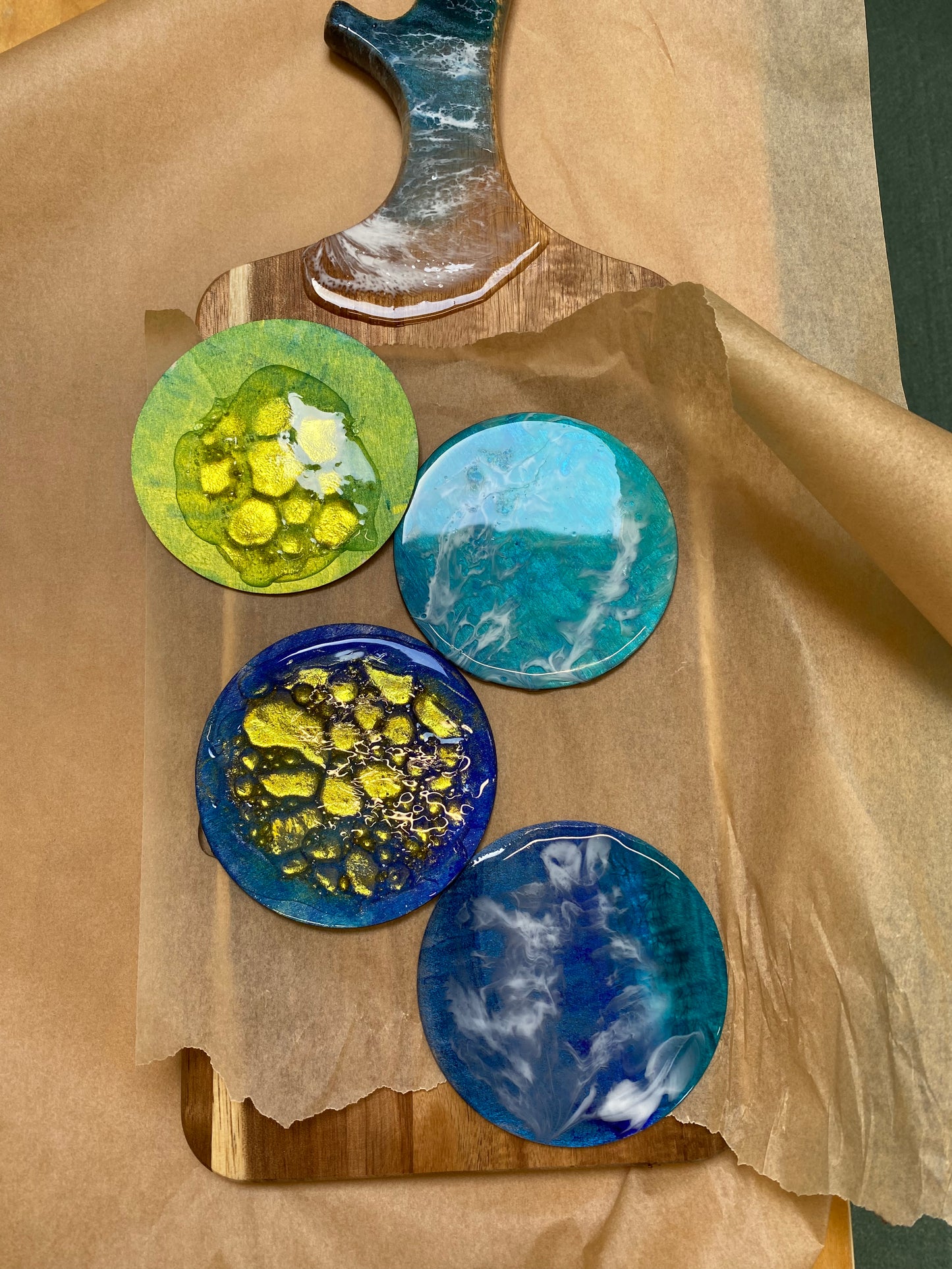 Resin Charcuterie Board & Coasters Workshop - Saturday 27th June 2026