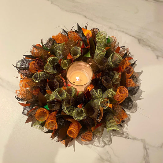 Deco Mesh & Ribbon Seasonal Wreath Workshop - Friday 23rd October 2026