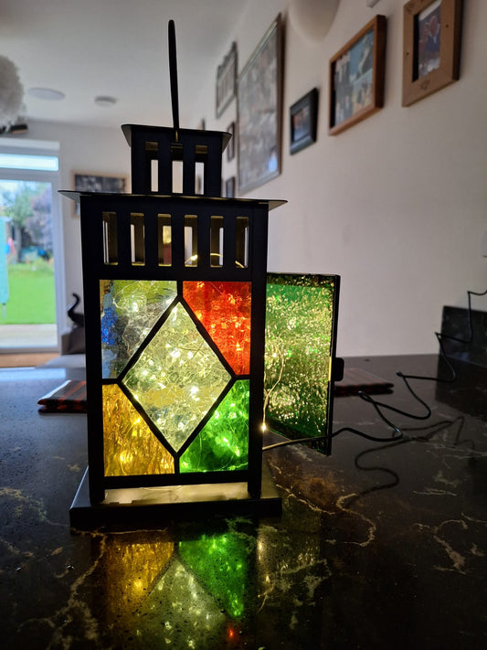 Copper Foil Stained Glass Lantern Workshop - Saturday 21st November 2026
