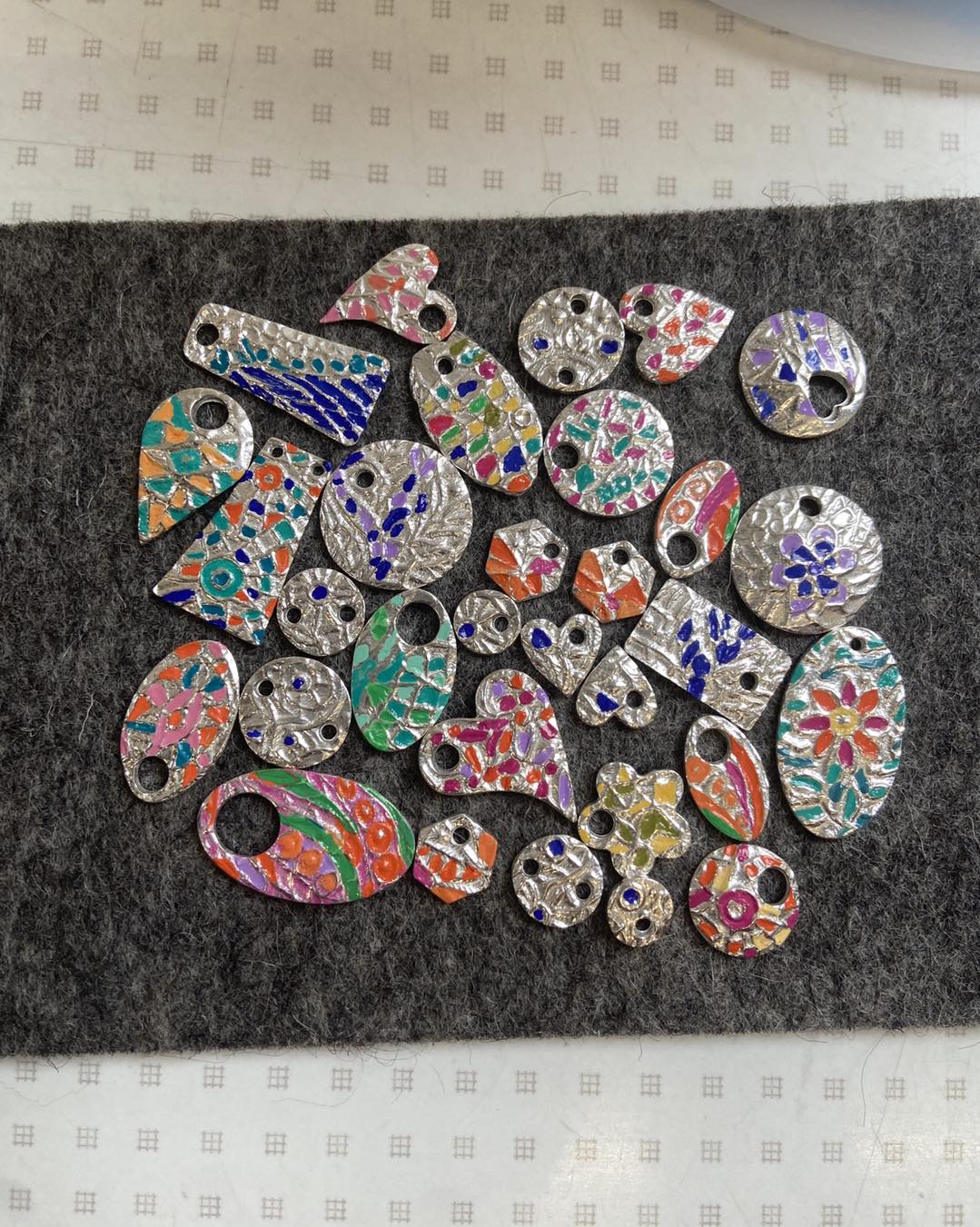 Silver Clay Jewellery with Texture & Colour Workshop - Thursday 5th November 2026