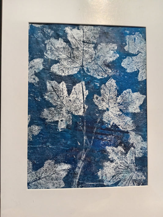 Gel Plate Printing & Collage Workshop Autumn Leaves & Abstract - Saturday 14th November 2026