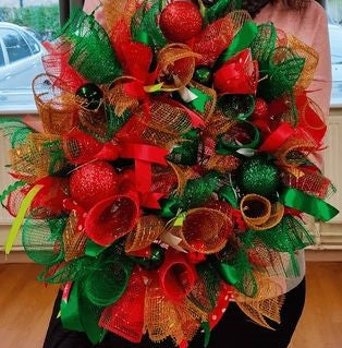 Deco Mesh Wreath Workshop - Wednesday 13th November 2024