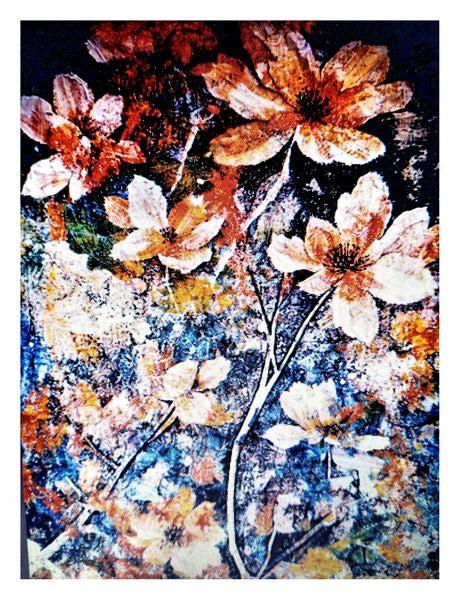 Gel Plate Printing & Collage Workshop Autumn Leaves & Abstract - Saturday 14th November 2026