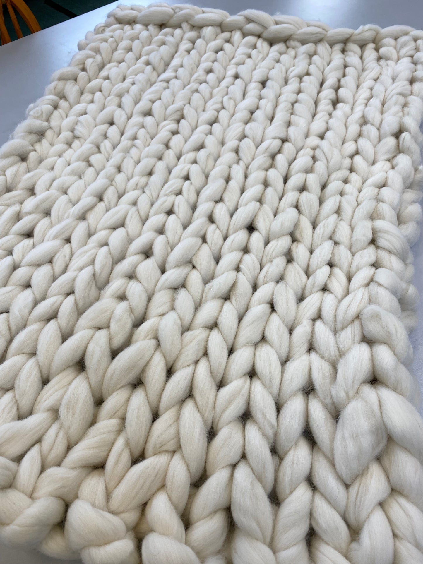 Chunky Blanket Arm Knitting: In-Person Workshop Westwood, NJ 2/18