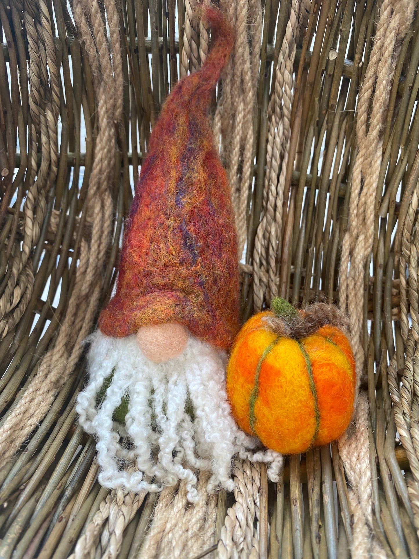Needle Felted Tomte & Pumpkin Workshop NEW! - Saturday 19th September 2026