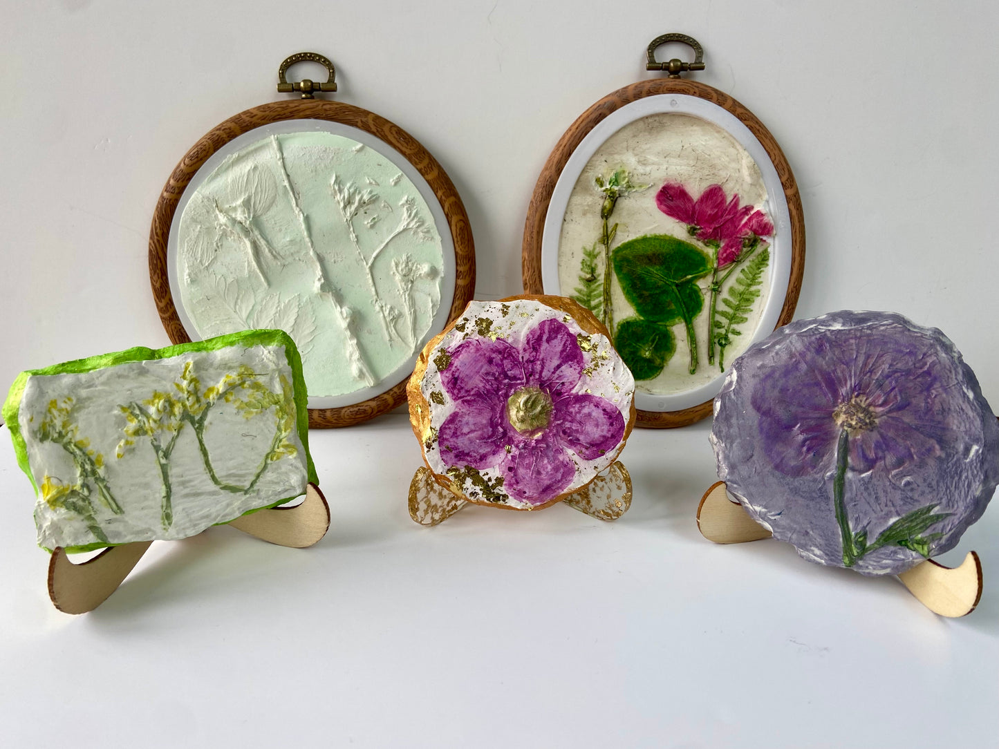 Botanical Bas-Relief Casting Workshop NEW! - Sunday 15th November 2026