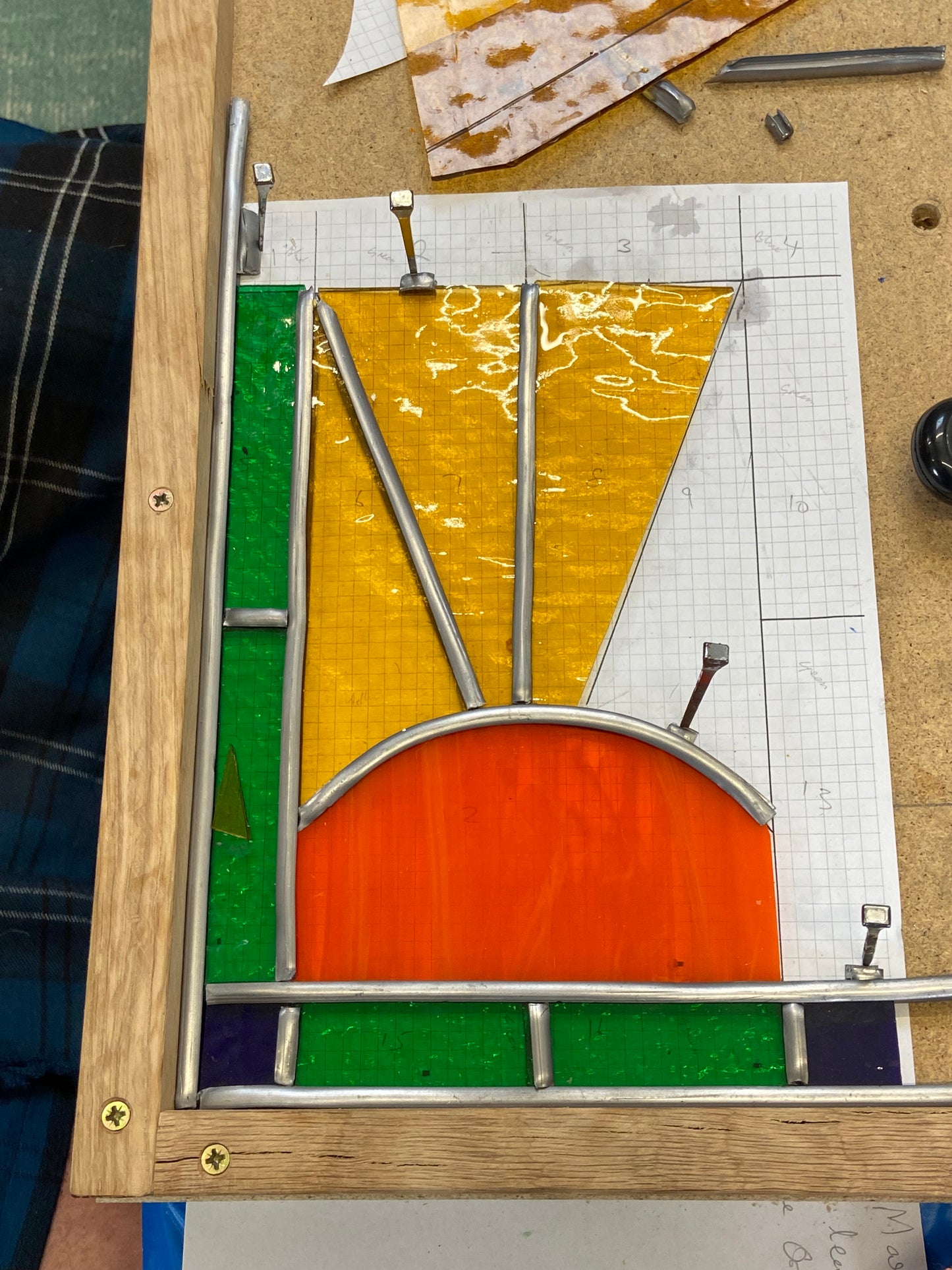 Leaded Stained Glass Workshop - Saturday 9th November 2024