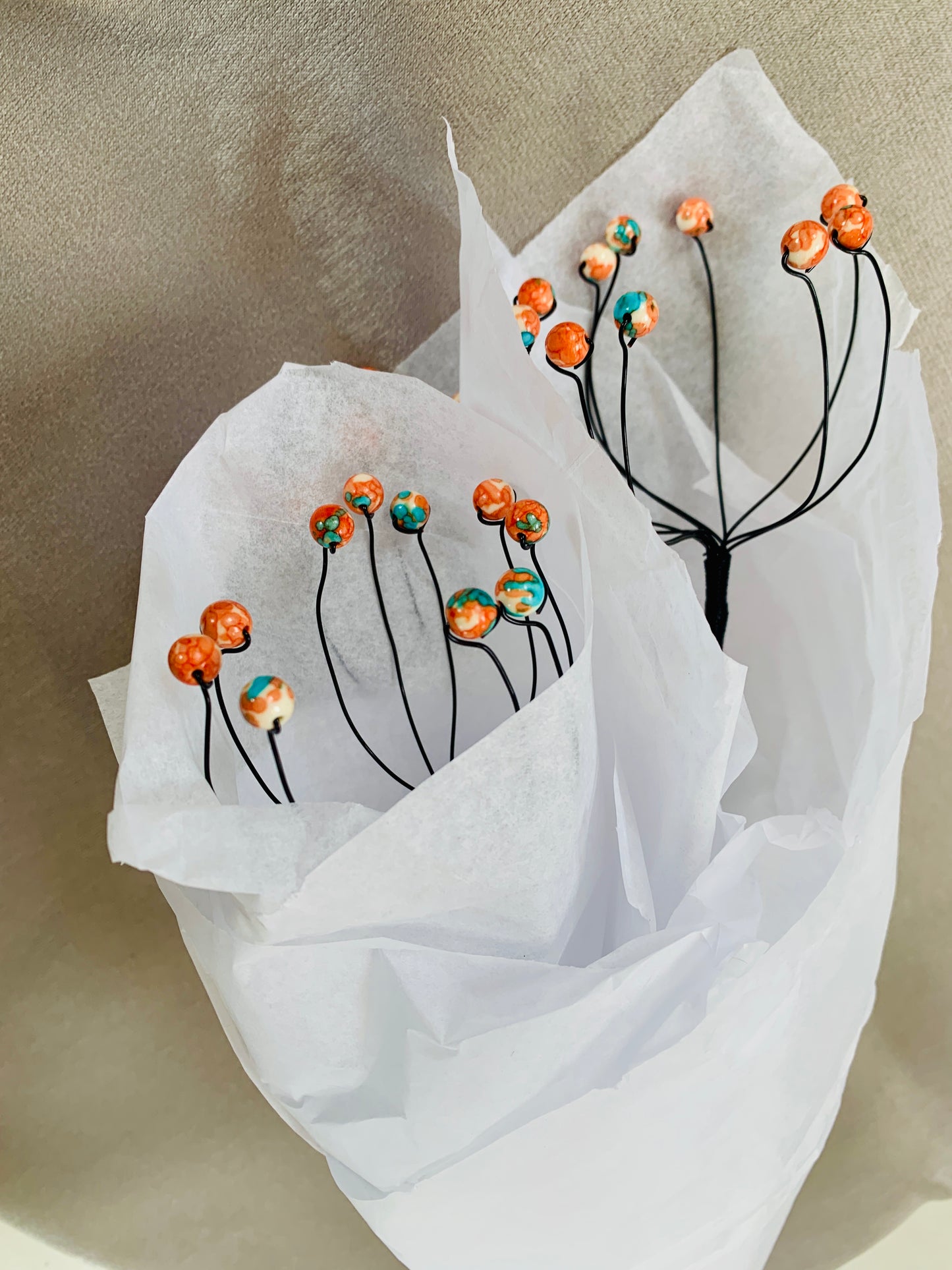 Wire Beaded Alliums EVENING Workshop - Thursday 25th June 2026
