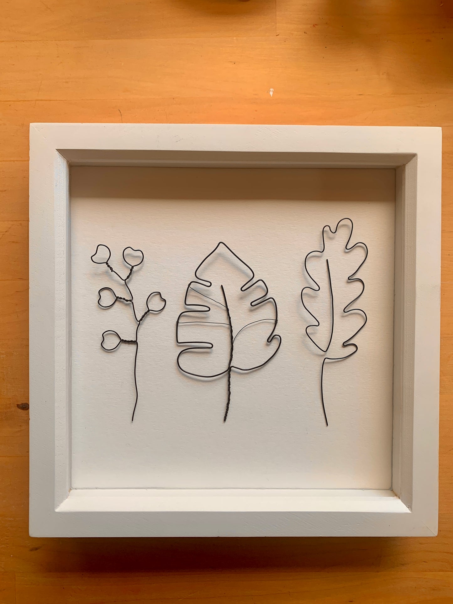 Wire Leaves in a Frame Workshop NEW! - Sunday 6th September 2026