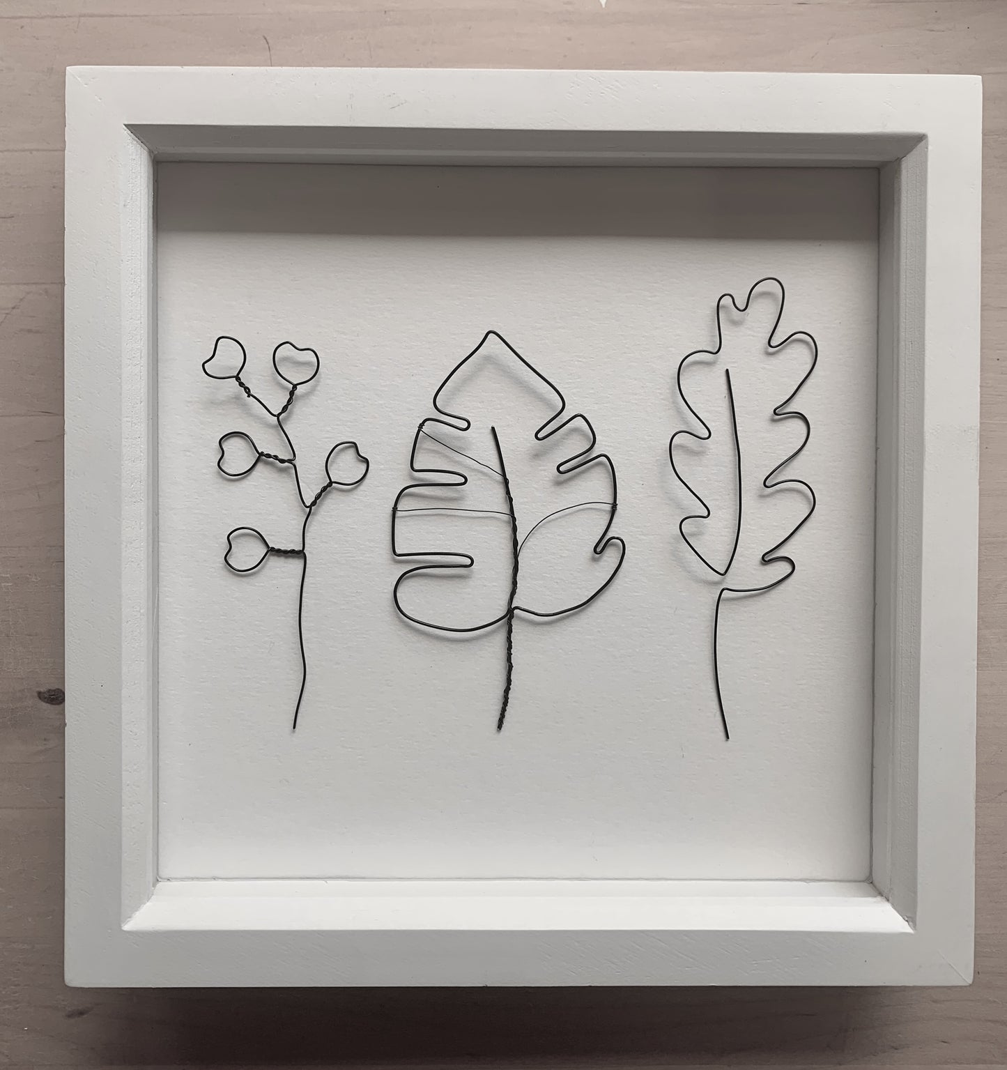 Wire Leaves in a Frame Workshop NEW! - Sunday 6th September 2026