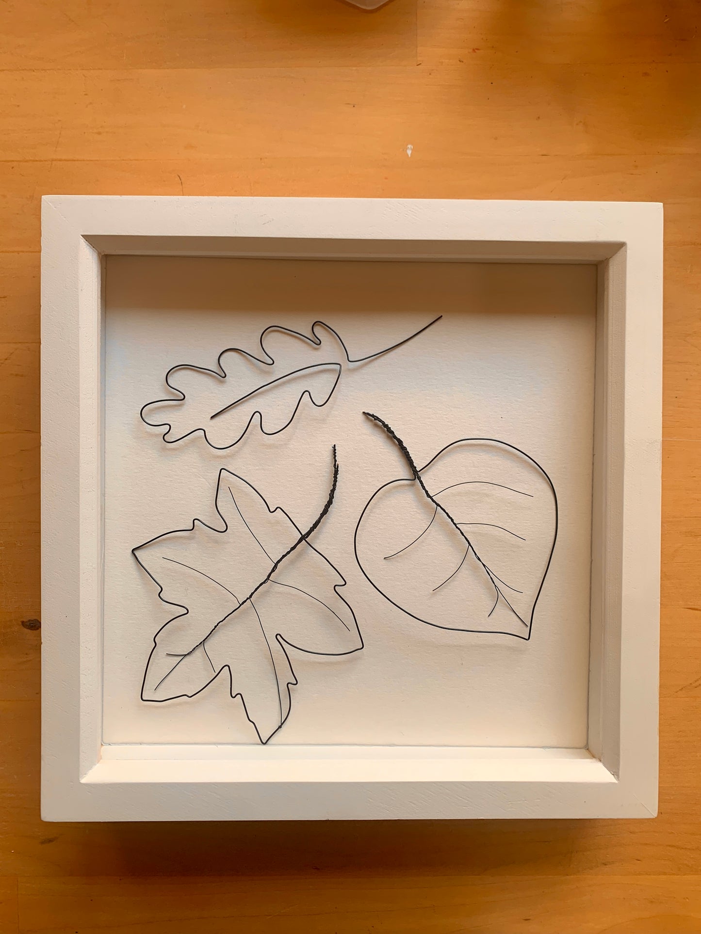 Wire Leaves in a Frame Workshop NEW! - Sunday 6th September 2026