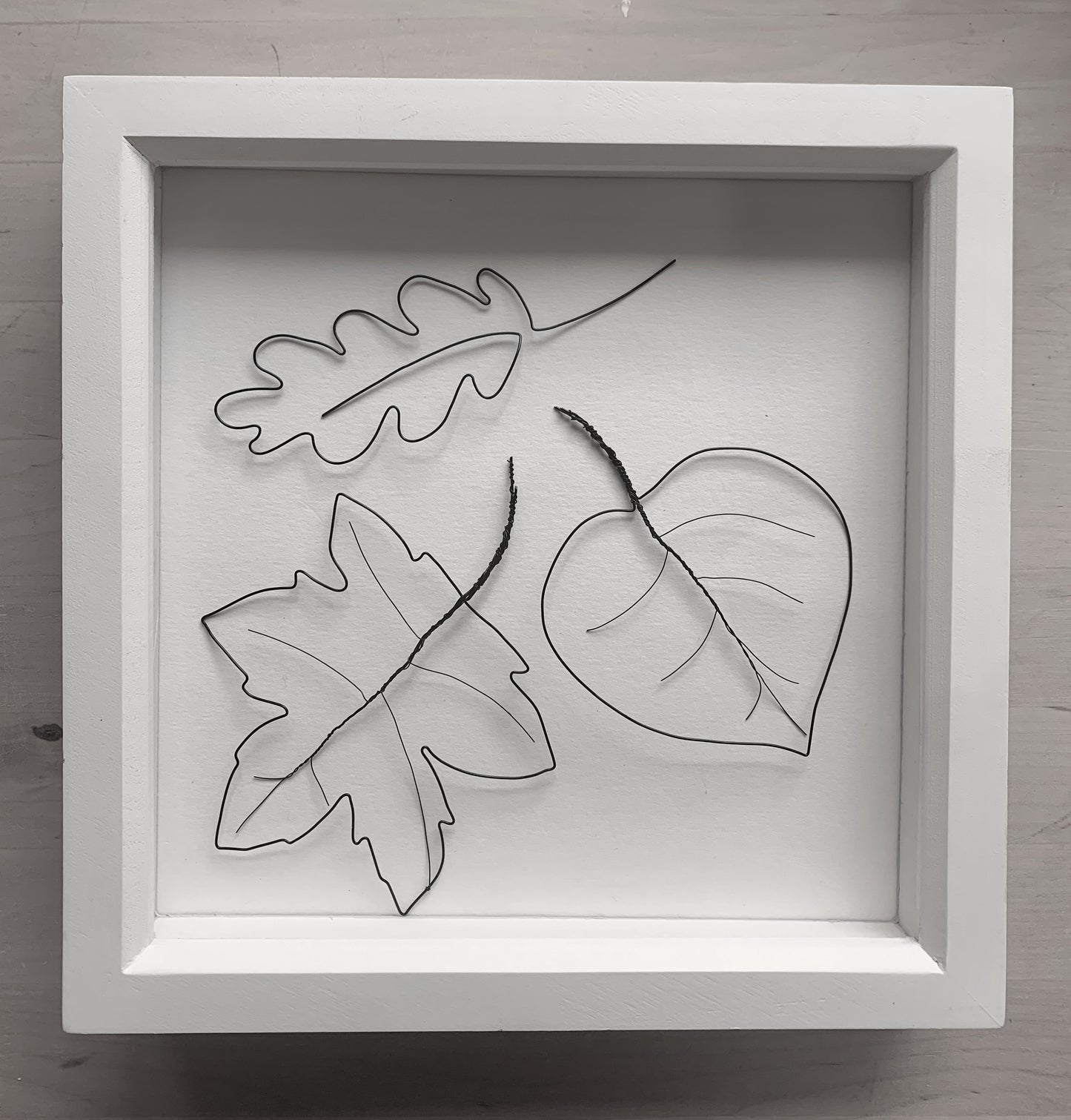 Wire Leaves in a Frame Workshop NEW! - Sunday 6th September 2026