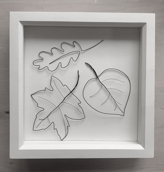 Wire Leaves in a Frame Workshop NEW! - Sunday 6th September 2026