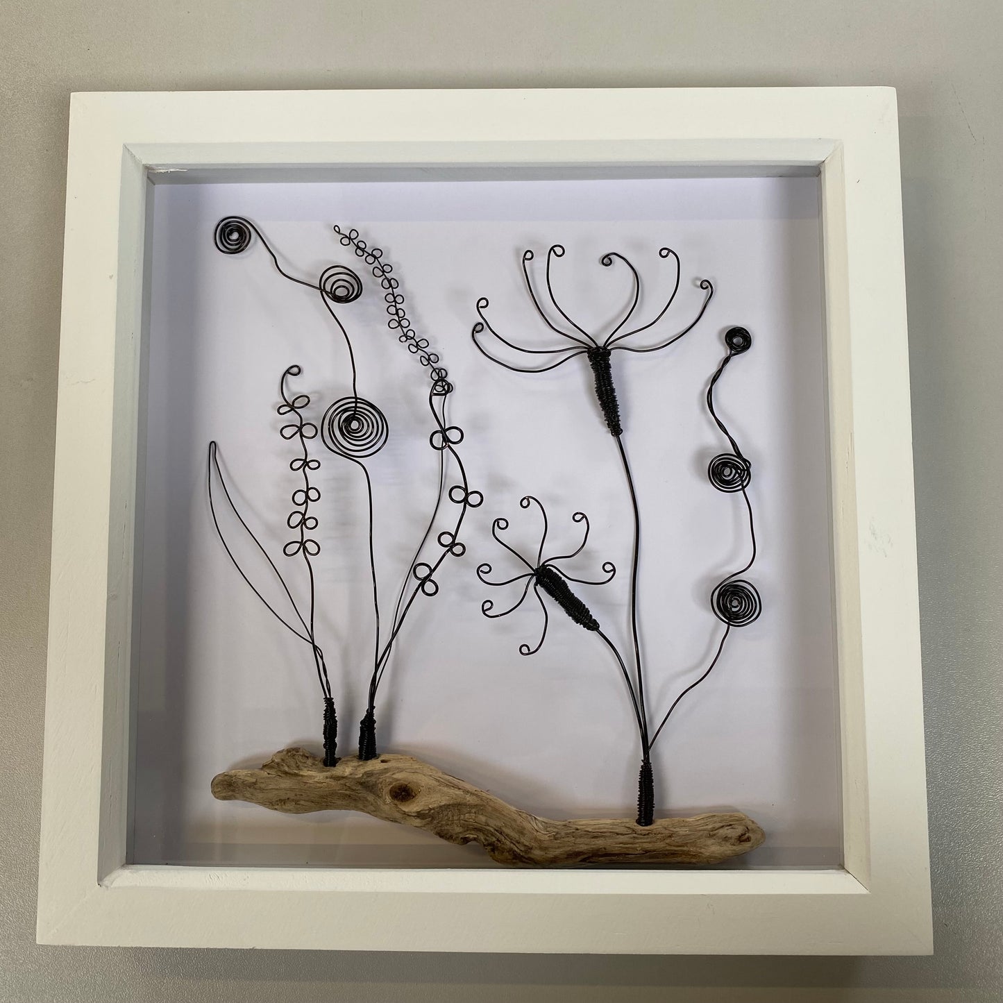 Wire Flowers on Driftwood Workshop - Tuesday 30th April 2024