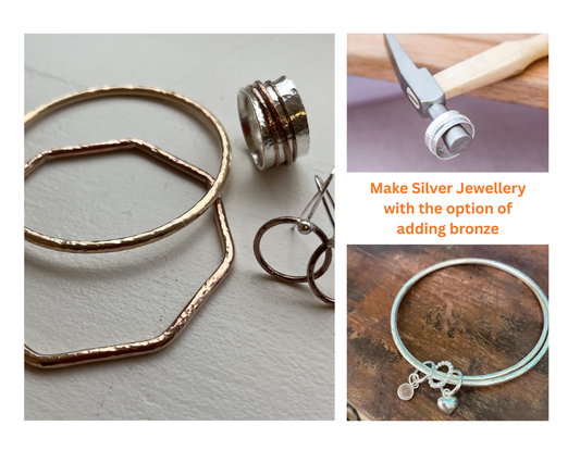 Silver Jewellery with a Twist NEW! Workshop - Thursday 23rd July 2026