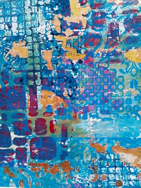 Gel Plate Printing & Collage Workshop - Sunday 27th September 2026