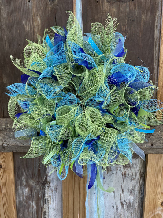 Deco Mesh Wreath for all Seasons Workshop - Wednesday 8th October 2025