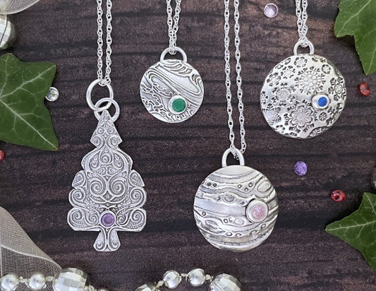 Silver Clay Jewellery with Winter Sparkle Workshop - Tuesday 10th December 2024