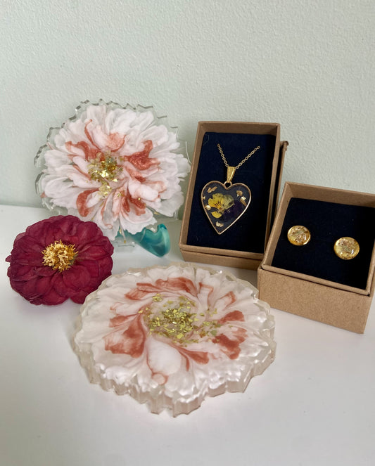 Resin Coasters & Jewellery Workshop - Tuesday 23rd July 2024