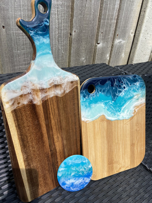 Resin Charcuterie Board & Coasters Workshop - Saturday 28th February 2026