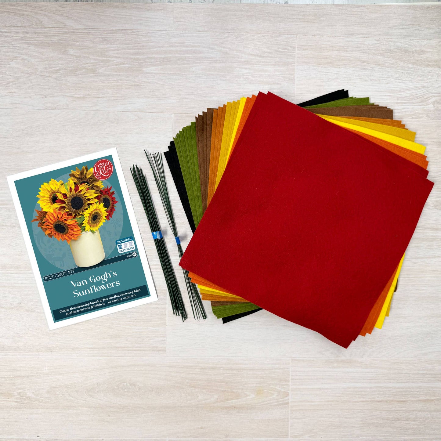 Felt Sunflowers Craft Kit