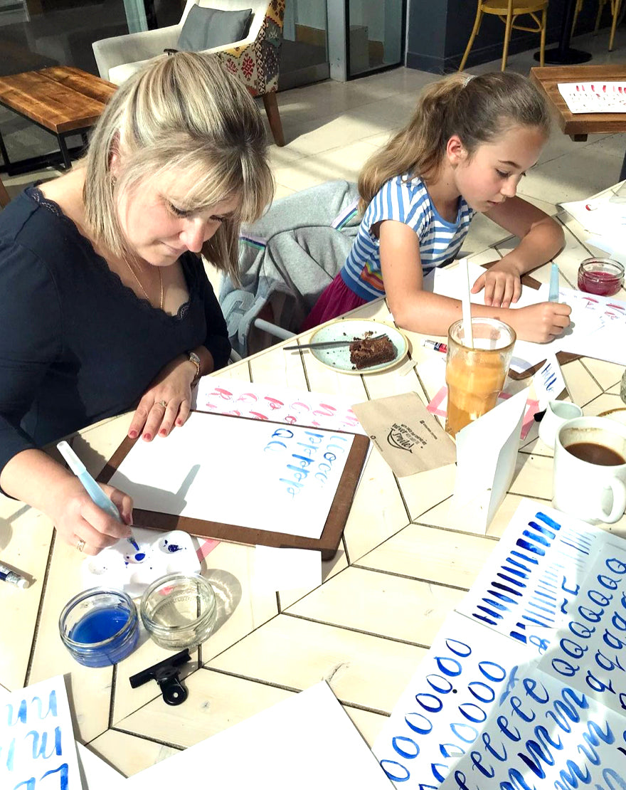 Watercolour Brush Lettering - Sunday 28th July 2024