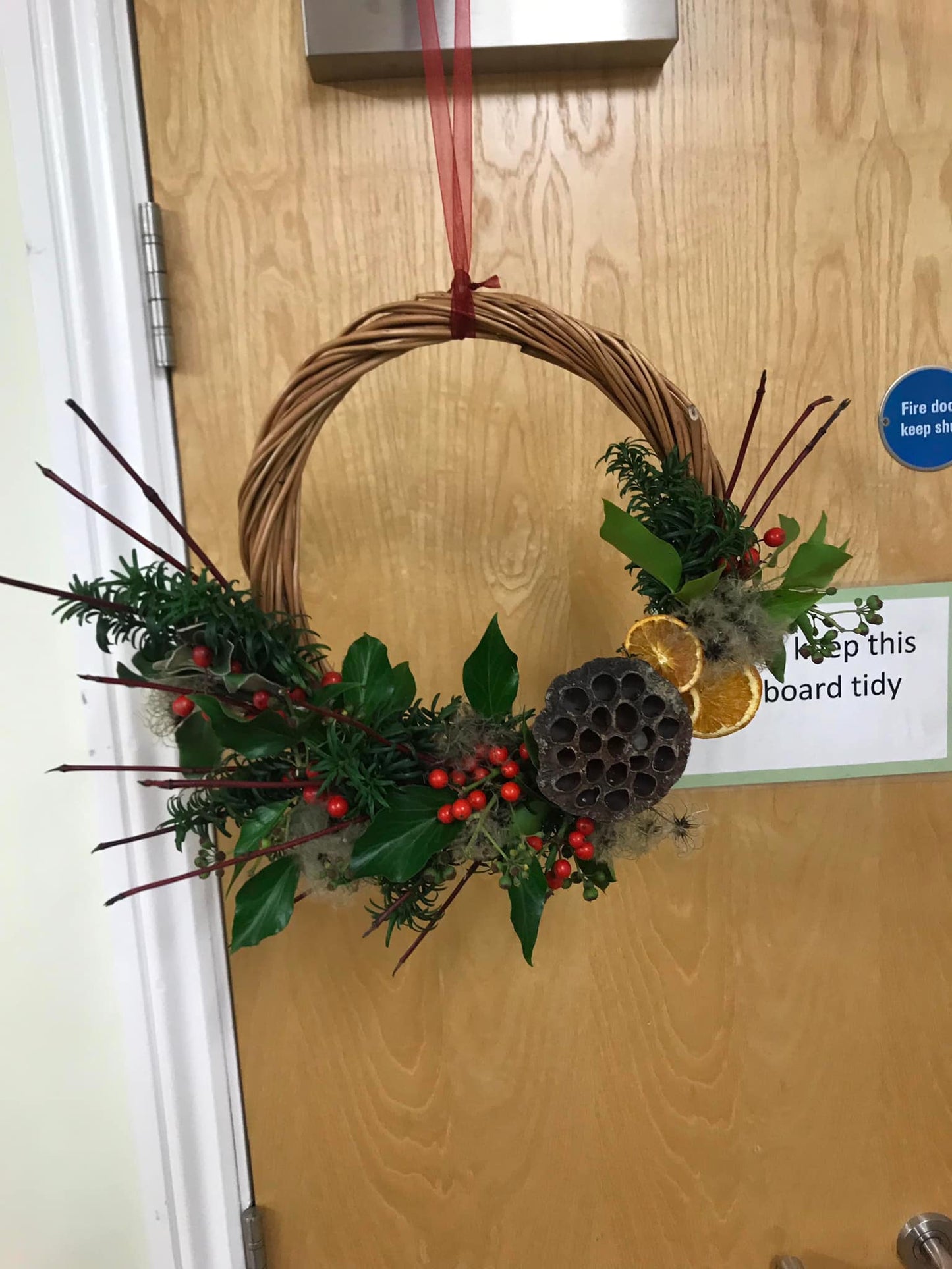 Willow Weaving Christmas Wreath Workshop - Sunday 3rd December 9.30am