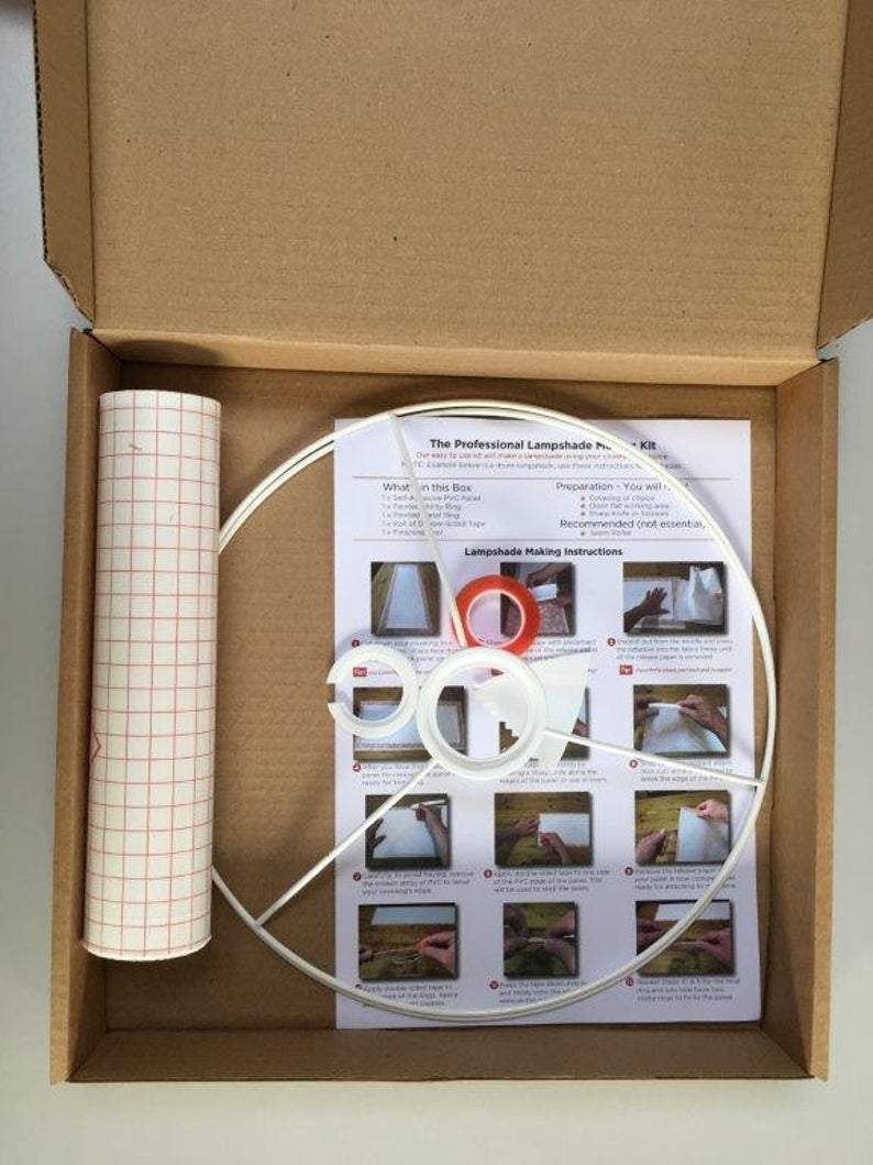 70cm Drum Lampshade Making Kit - COLLECTION ONLY