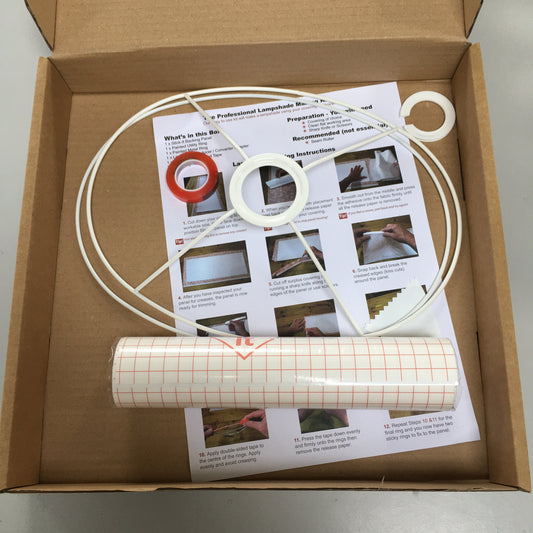 30cm Oval Lampshade Making Kit