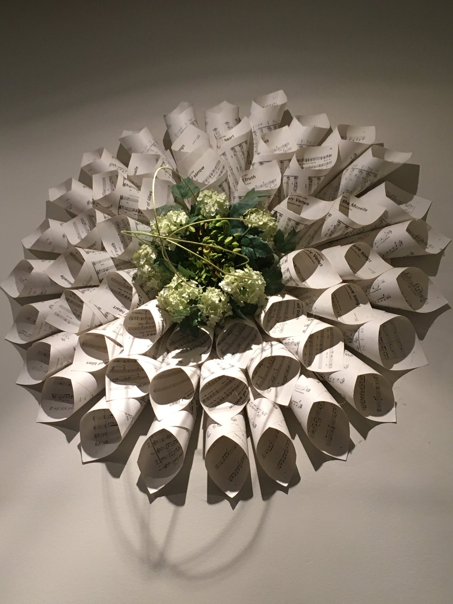 Vintage Paper Wreath Kit