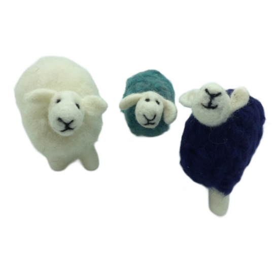 Needle Felting Kit Make a Mini Sheep - Click for Options
