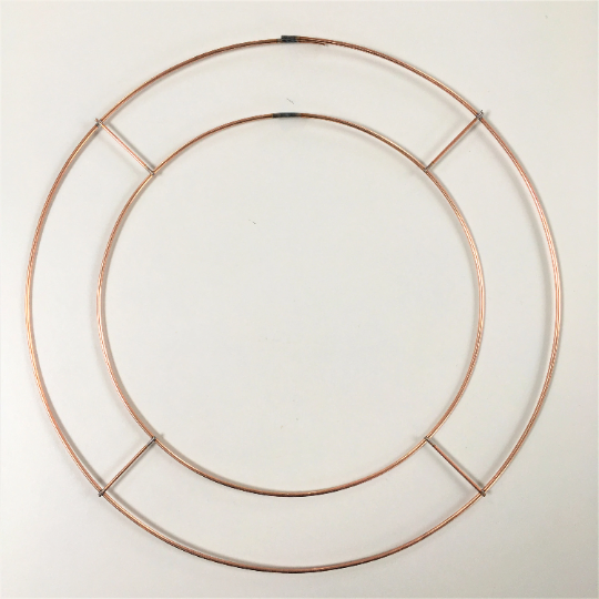 Flat Wire Floristry Wreath Rings Pack of 5 - 10" or 12"